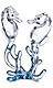 Thumbnail for your product : Swarovski Edith Mair Sea Horses
