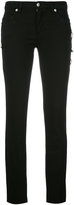 Thumbnail for your product : Versus logo pins skinny trousers