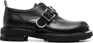 Roberto Cavalli Buckle-Fastening Monk Strap Shoes