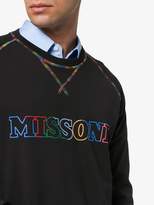 Thumbnail for your product : Missoni logo print sweater