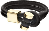 Thumbnail for your product : Whistles Leather Knot Bracelet