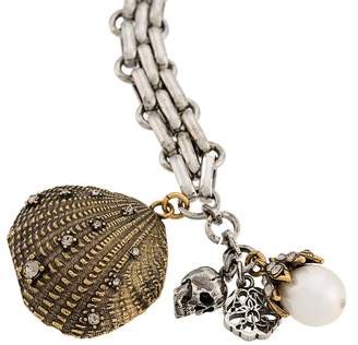 Alexander McQueen Seashell charm bracelet