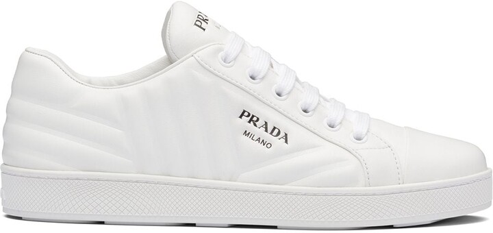 prada quilted low top sneaker