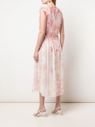 Jason Wu Floral-Print Flared Dress