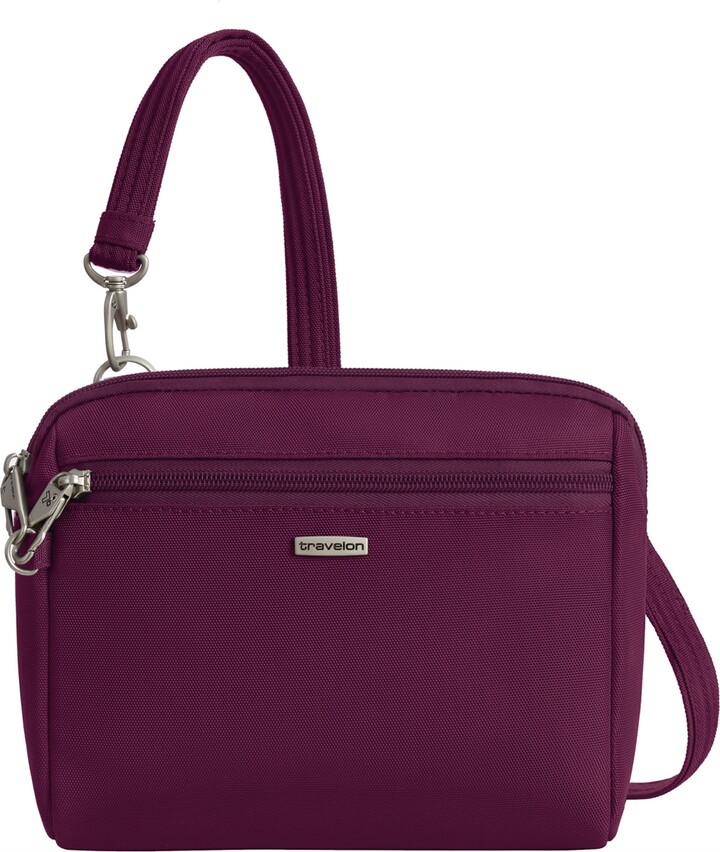 Travelon Anti-Theft Classic Convertible 8" Crossbody and Waist Pack