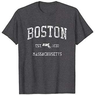 Boston T-Shirt Vintage Sports Design Boston Massachusetts MA