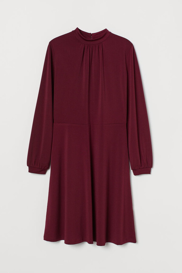 h and m red dress