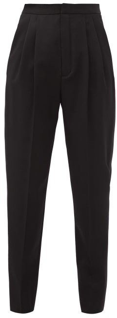 womens high waisted tuxedo pants