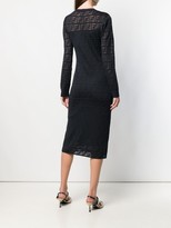 Thumbnail for your product : Fendi FF motif knitted dress