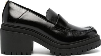 MICHAEL Michael Kors 75mm Leather Loafers