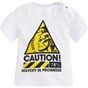 Thumbnail for your product : Diesel White Tee with Yellow Mohican