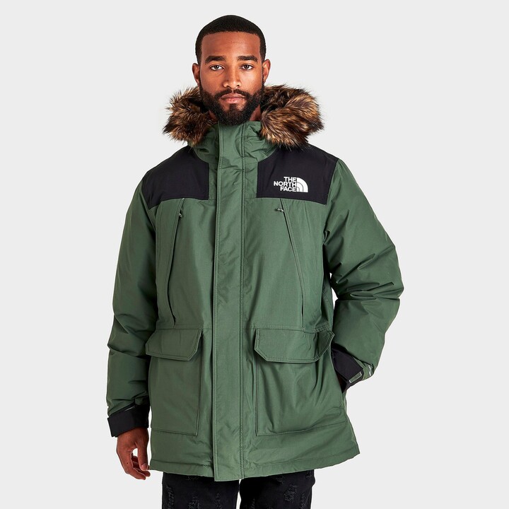 Green Parka Fur Hood Mens | ShopStyle