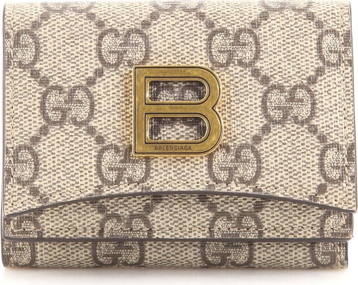 Gucci x Balenciaga The Hacker Project Trifold Wallet GG Coated Canvas  Compact - ShopStyle