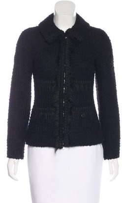 Chanel Fantasy Fur Tweed Jacket