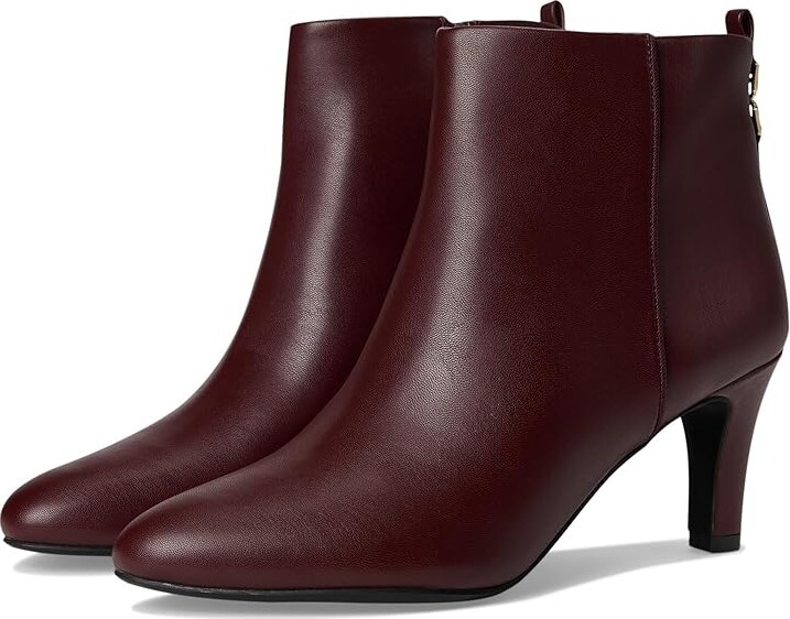 (取寄) ライフストライド レディース グロウ ジップ ショート ブーツ LifeStride women Glow Zip Short Boots California Wine Red LifeStride Glow Zip Short Boots Women's Boots California Wine Red