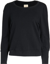 Thumbnail for your product : Chaser Cotton Fleece Puff Sleeve Pullover