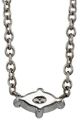 Sara Weinstock Women's White Diamond On Rolo-Chain Necklace - White Gold