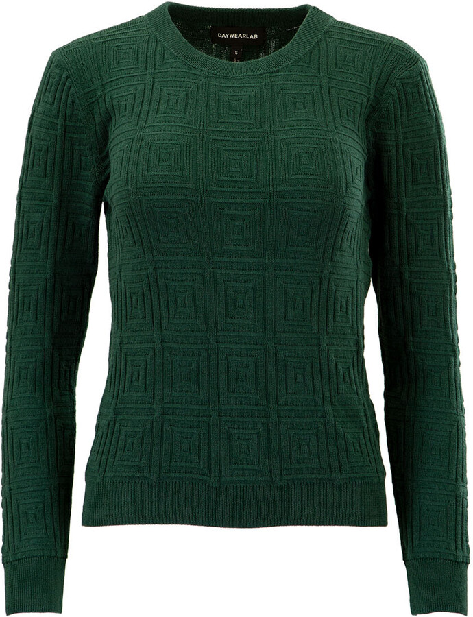 emerald green ladies jumper
