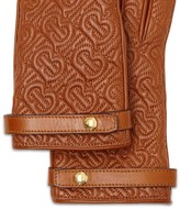 Thumbnail for your product : Burberry Leather Tb Monogram Quilted Gloves