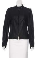 Thumbnail for your product : Ann Demeulemeester Suede Zip-Front Jacket