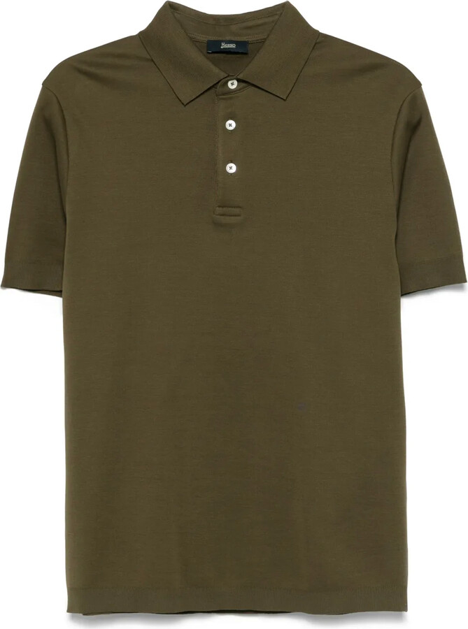 Herno Knitted Polo Shirt