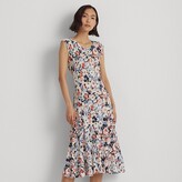 Thumbnail for your product : Lauren Ralph Lauren Ralph Lauren Floral Linen Jersey Midi Dress