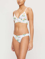Thumbnail for your product : Hanky Panky Lemonade stretch-lace Brazilian briefs
