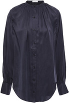 Thumbnail for your product : Equipment Causette Washed Silk-blend Satin Blouse