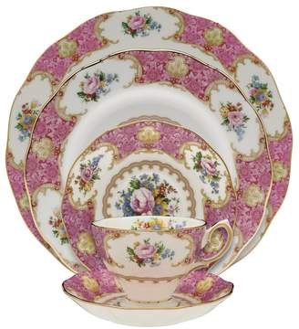 Royal Albert Lady Carlyle Bone China 5 Piece Place Setting, Service for 1