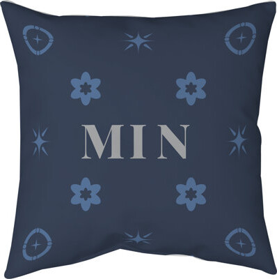 Khieu Minneapolis Basketball Colors Green Twill Pillow 14 Inch X 14 Inch