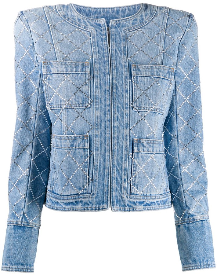 women's embellished denim jackets
