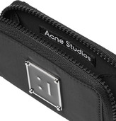 Thumbnail for your product : Acne Studios Logo-Appliqued Ripstop Zip-Around Cardholder With Lanyard