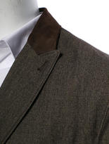 Thumbnail for your product : John Varvatos Suede Accent Blazer