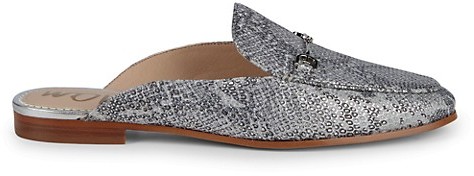 linnie leather mules