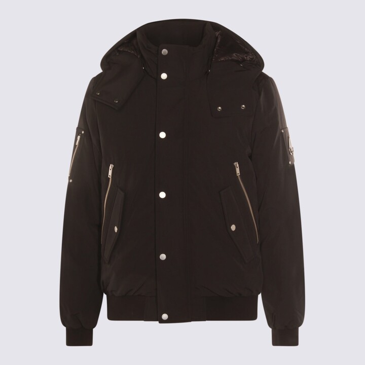 Moose Knuckles Black Down Jacket