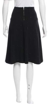Mayle Embellished Knee-Length Skirt