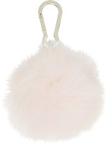 Thumbnail for your product : Yves Salomon Pink Fur Pom Pom Keychain
