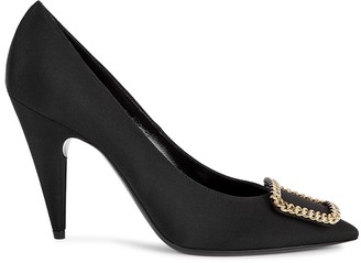 black patent leather 3 inch heels