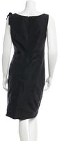Thumbnail for your product : Oscar de la Renta Silk Ruffle-Trimmed Dress