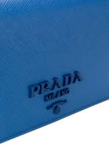 Thumbnail for your product : Prada chain clutch bag