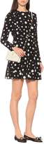 Thumbnail for your product : RED Valentino Printed silk minidress