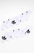 Thumbnail for your product : adidas Trefoil 6 Pack White No Show Socks