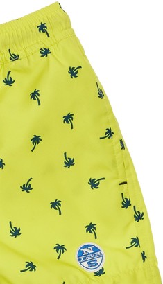 North Sails Palm Tree Print Nylon Swim Shorts