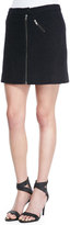 Thumbnail for your product : Joie Kristina Textured Zipper Skirt