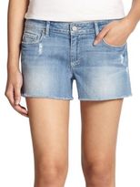 Thumbnail for your product : Paige Denim 1776 Catalina Distressed Denim Cut-Off Shorts
