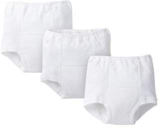 Gerber Organic Cotton Reusable White Training Pants, 3pk (Toddler Boys or Toddler Girls Unisex)