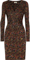 Thumbnail for your product : Issa Printed silk-jersey dress