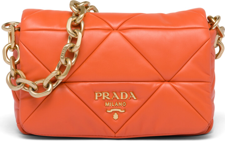 Prada Orange Handbags | ShopStyle