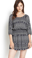 Thumbnail for your product : Forever 21 Elephant Escape Buttoned Dress