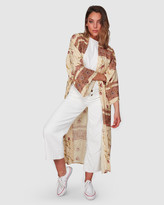 Thumbnail for your product : Billabong Women's White Tops - Drift Away Kaftan - Size One Size, S-M at The Iconic